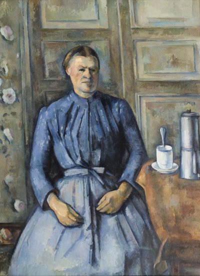 Femme avec une cafetière - Paul Cézanne